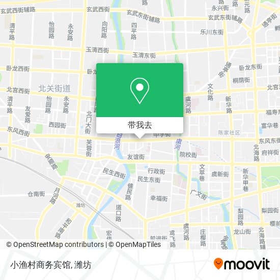 小渔村商务宾馆地图