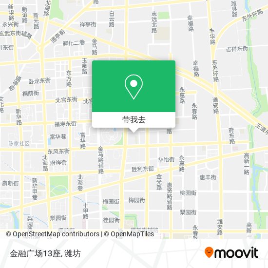 金融广场13座地图