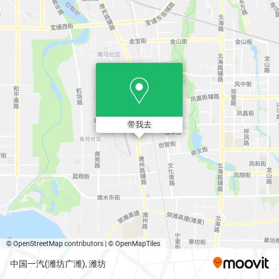 中国一汽(潍坊广潍)地图