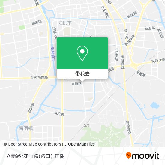 立新路/花山路(路口)地图