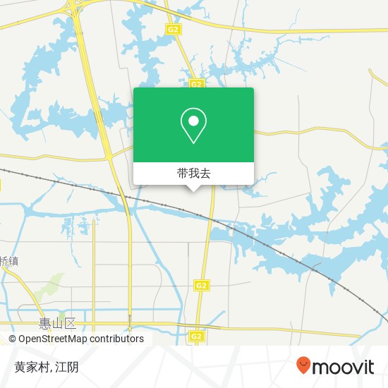 黄家村地图