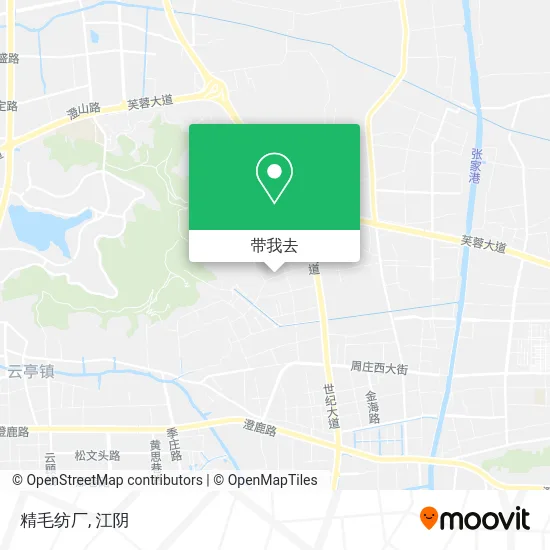 精毛纺厂地图
