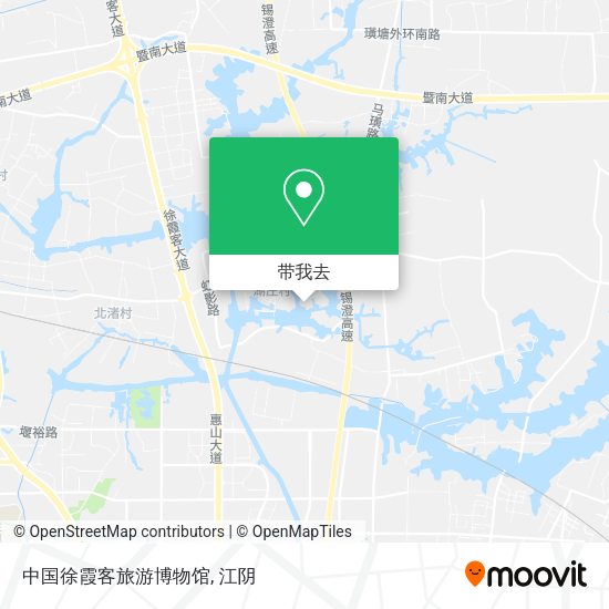 中国徐霞客旅游博物馆地图