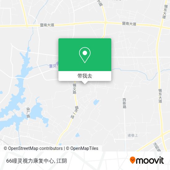 66瞳灵视力康复中心地图