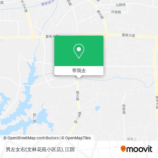 男左女右(文林花苑小区店)地图