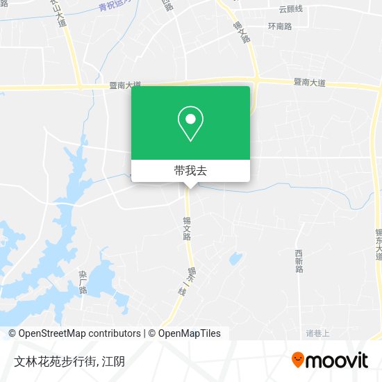 文林花苑步行街地图