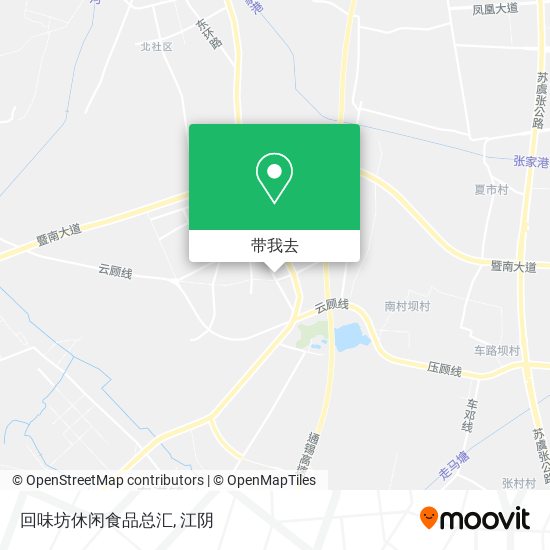 回味坊休闲食品总汇地图