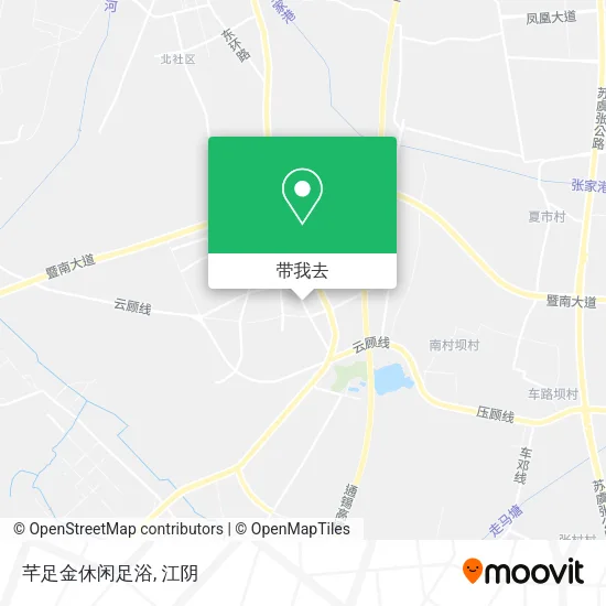 芊足金休闲足浴地图