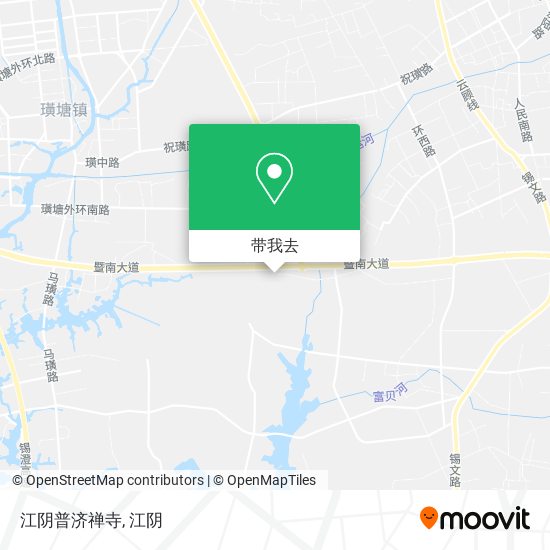 江阴普济禅寺地图