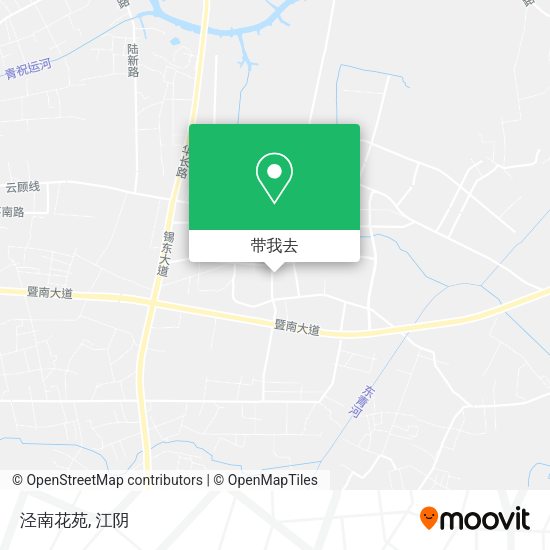 泾南花苑地图