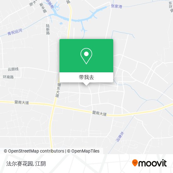 法尔赛花园地图