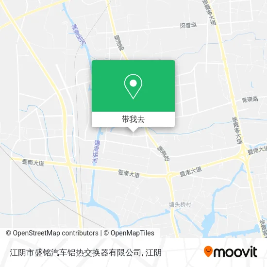 江阴市盛铭汽车铝热交换器有限公司地图
