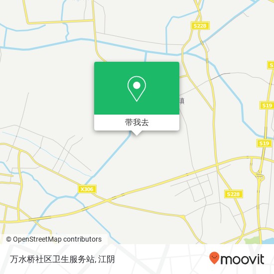 万水桥社区卫生服务站地图