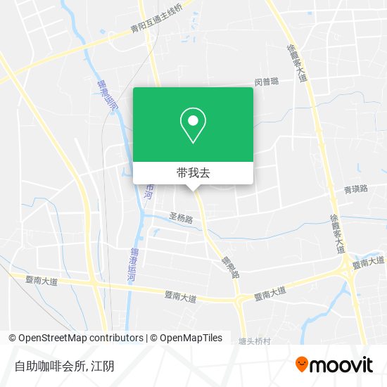 自助咖啡会所地图