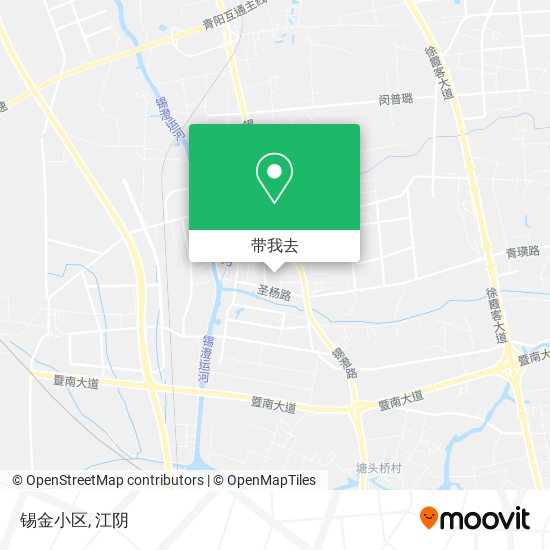 锡金小区地图