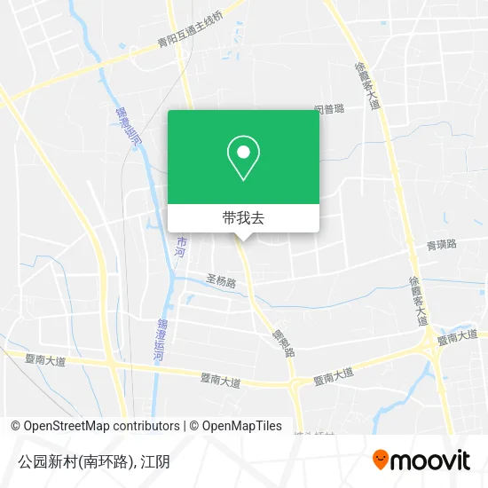 公园新村(南环路)地图