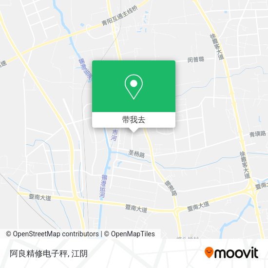 阿良精修电子秤地图