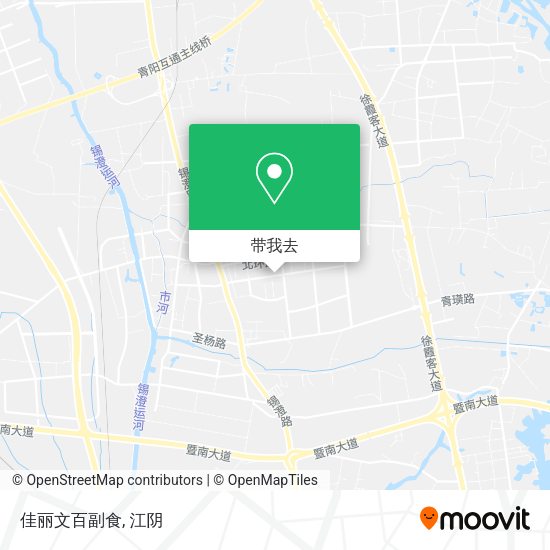 佳丽文百副食地图