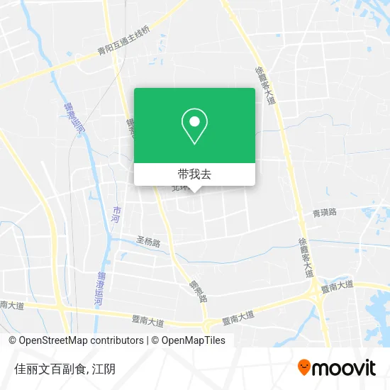 佳丽文百副食地图