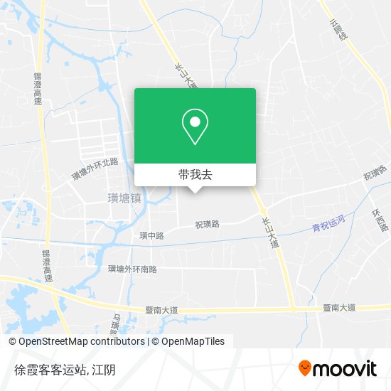 徐霞客客运站地图