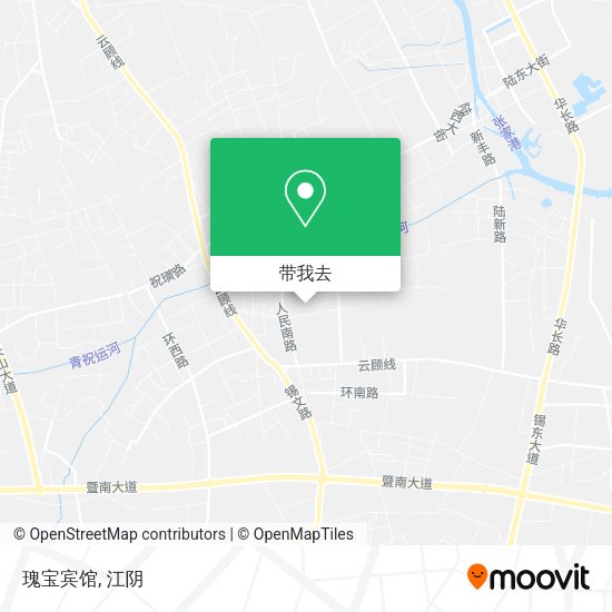 瑰宝宾馆地图
