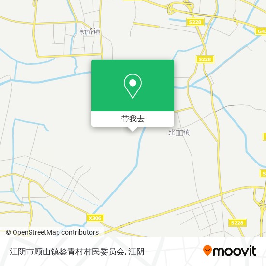 江阴市顾山镇鉴青村村民委员会地图