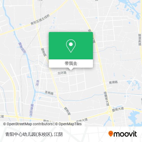 青阳中心幼儿园(东校区)地图