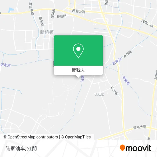 陆家油车地图