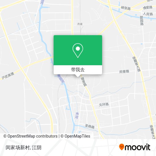 闵家场新村地图