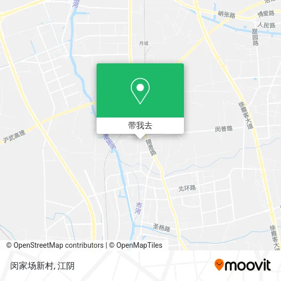 闵家场新村地图