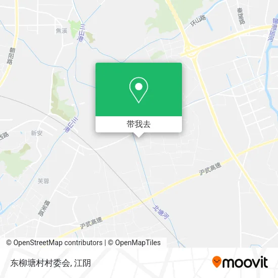 东柳塘村村委会地图