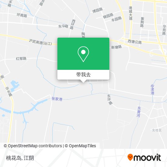 桃花岛地图