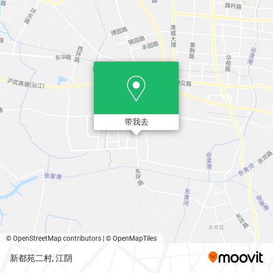 新都苑二村地图