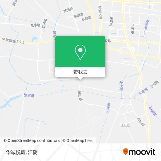 华诚悦庭地图