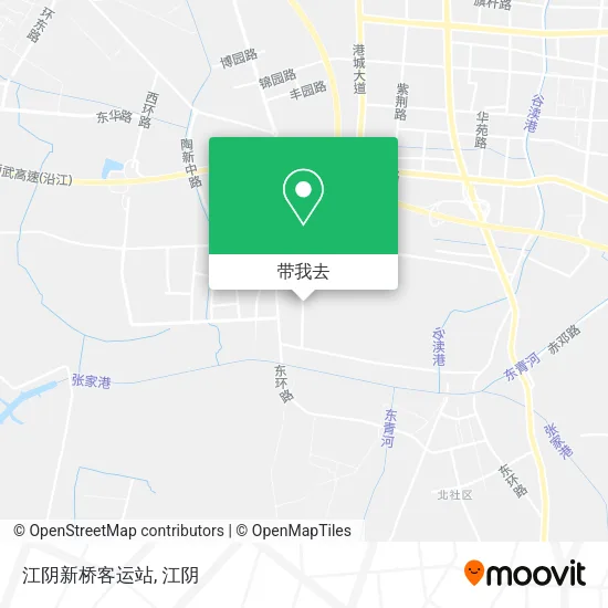 江阴新桥客运站地图