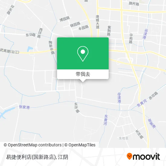 易捷便利店(国新路店)地图