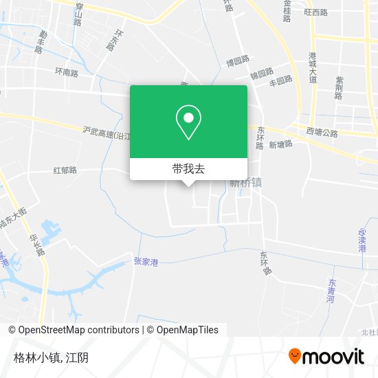 格林小镇地图