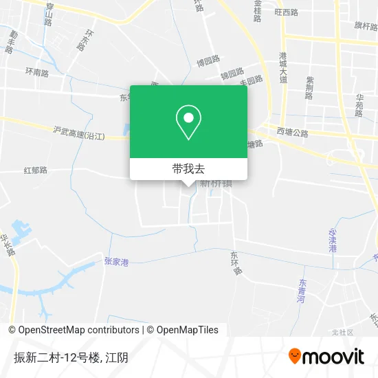 振新二村-12号楼地图