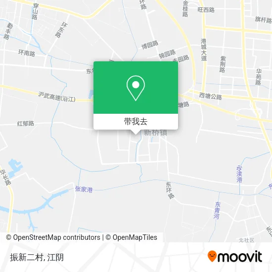 振新二村地图