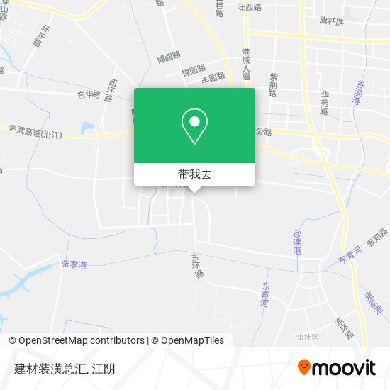 建材装潢总汇地图