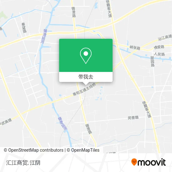汇江商贸地图