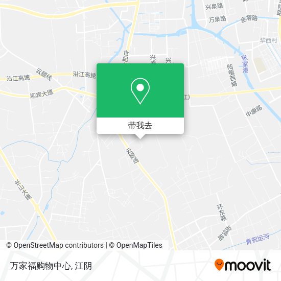 万家福购物中心地图