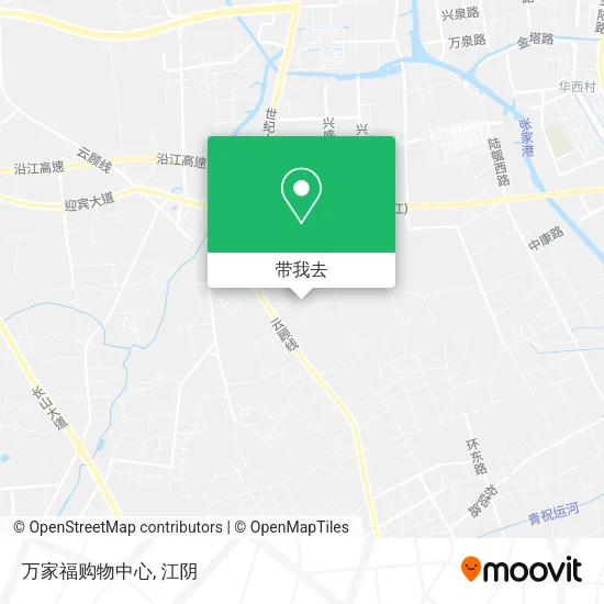 万家福购物中心地图