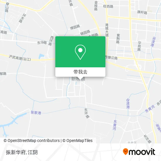 振新华府地图