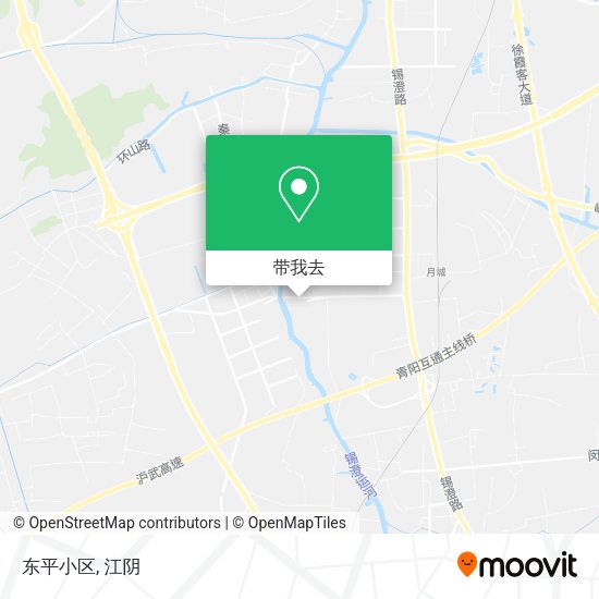 东平小区地图