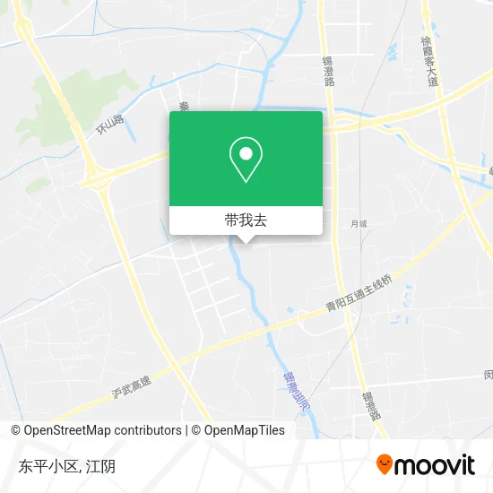 东平小区地图