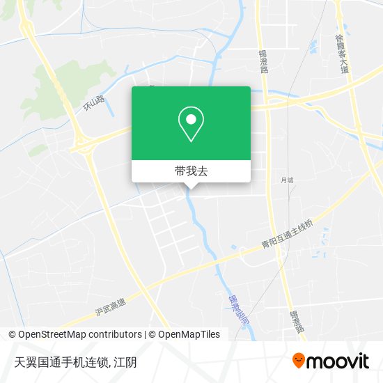 天翼国通手机连锁地图