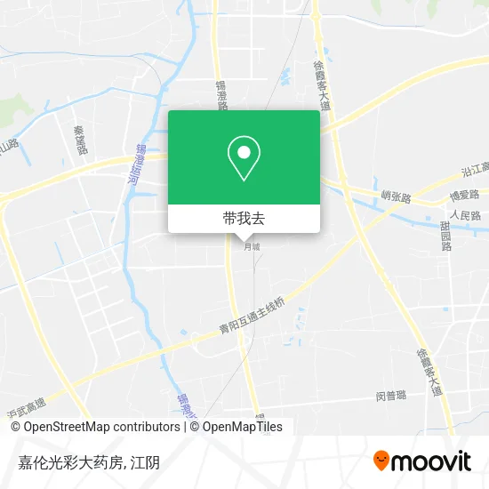 嘉伦光彩大药房地图
