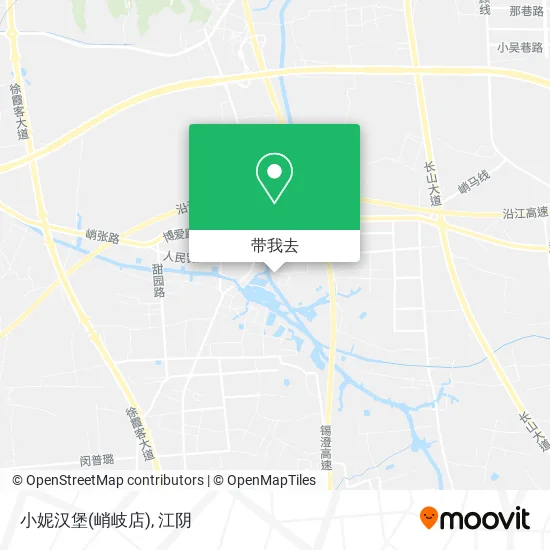 小妮汉堡(峭岐店)地图