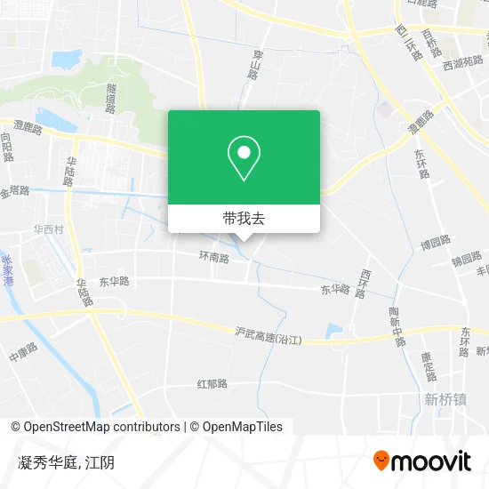 凝秀华庭地图